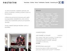 Tablet Screenshot of nectarine.fi